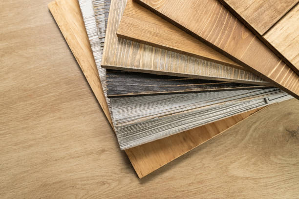 Flooring specialist with carpet samples in Westland MI